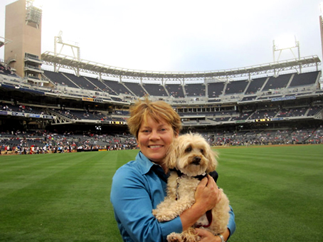 Arden Moore at Dog Days of Summer at Petco Stadium