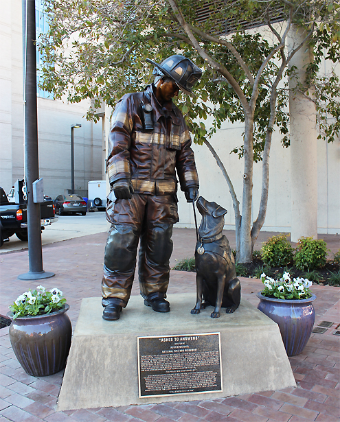 National Fire Dog Monument on Pet Life Radio