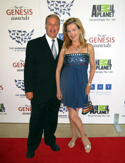 Mark Winter & Megan Blake at the 2012 Genesis Awards
