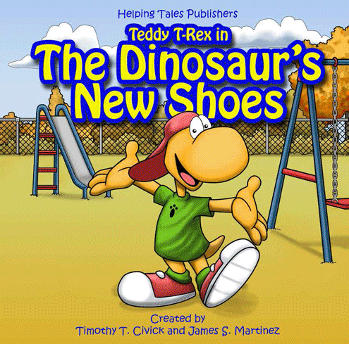 Teddy T-Rex in The Dinosaur’s New Shoes on Pet Life Radio