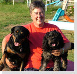 It's A Doggy Dog World co-host, Kate Abbott