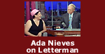 Ada Nieves on Late Night with David Letterman