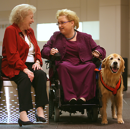 Marcie Davis and Betty White on Pet Life Radio