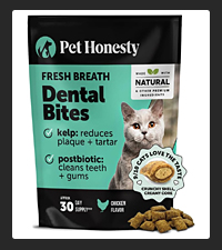 Pet Honesty Fresh Dental Bites for Cats   on Pet Life Radio