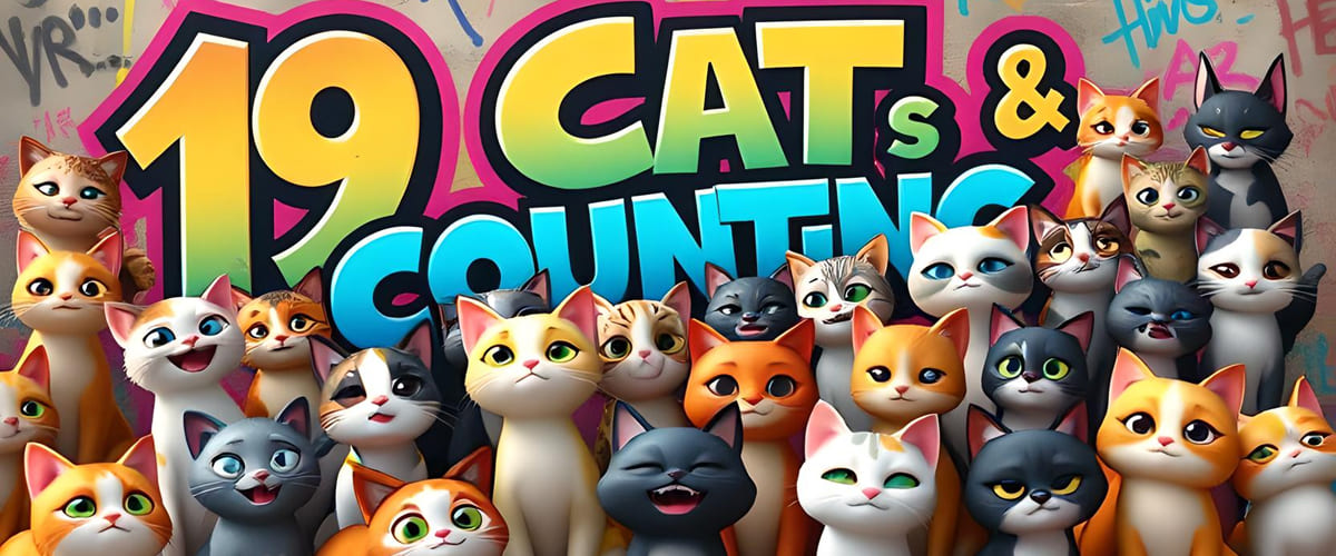 19 Cats and Counting on Pet Life Radio